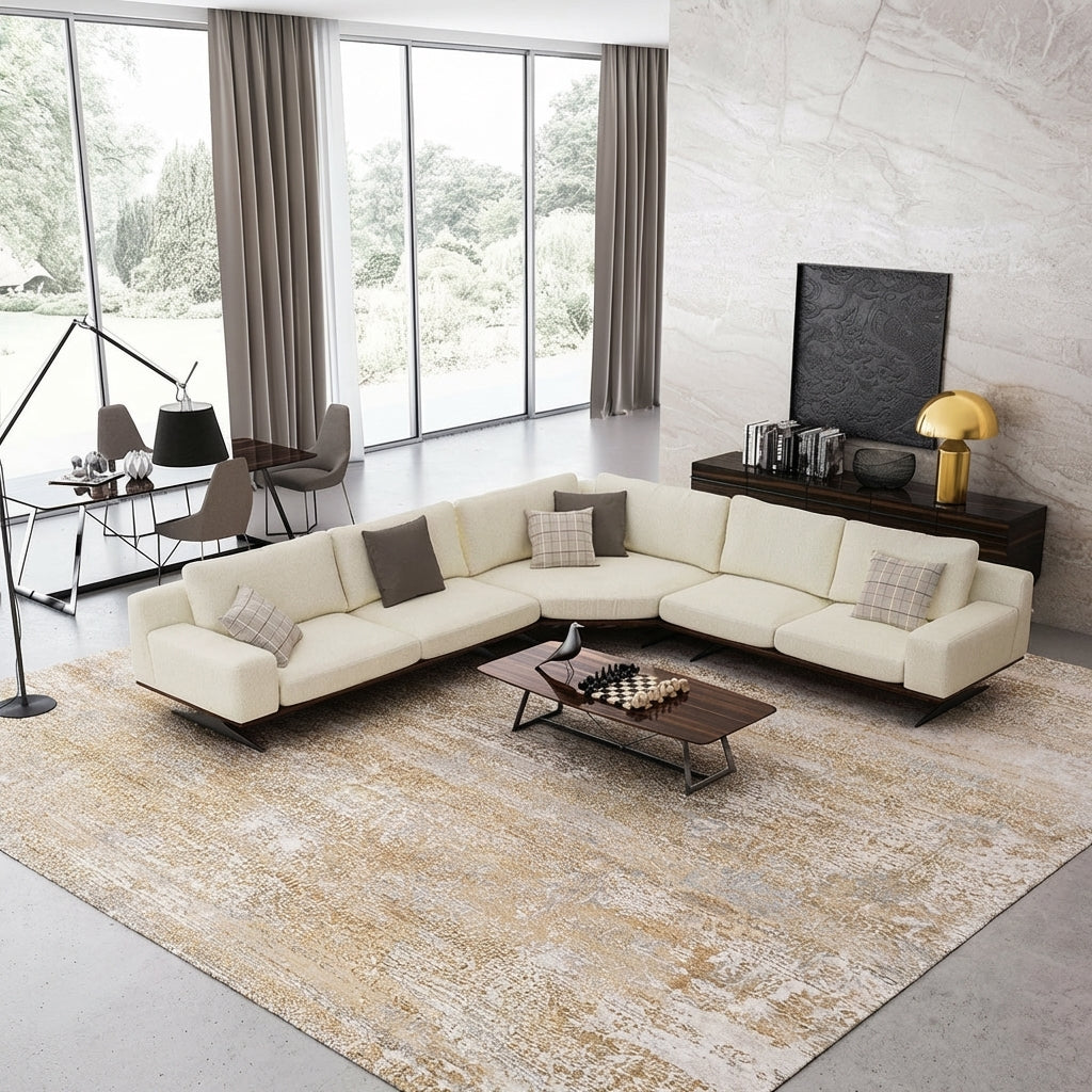 Elegant Corner Sofa