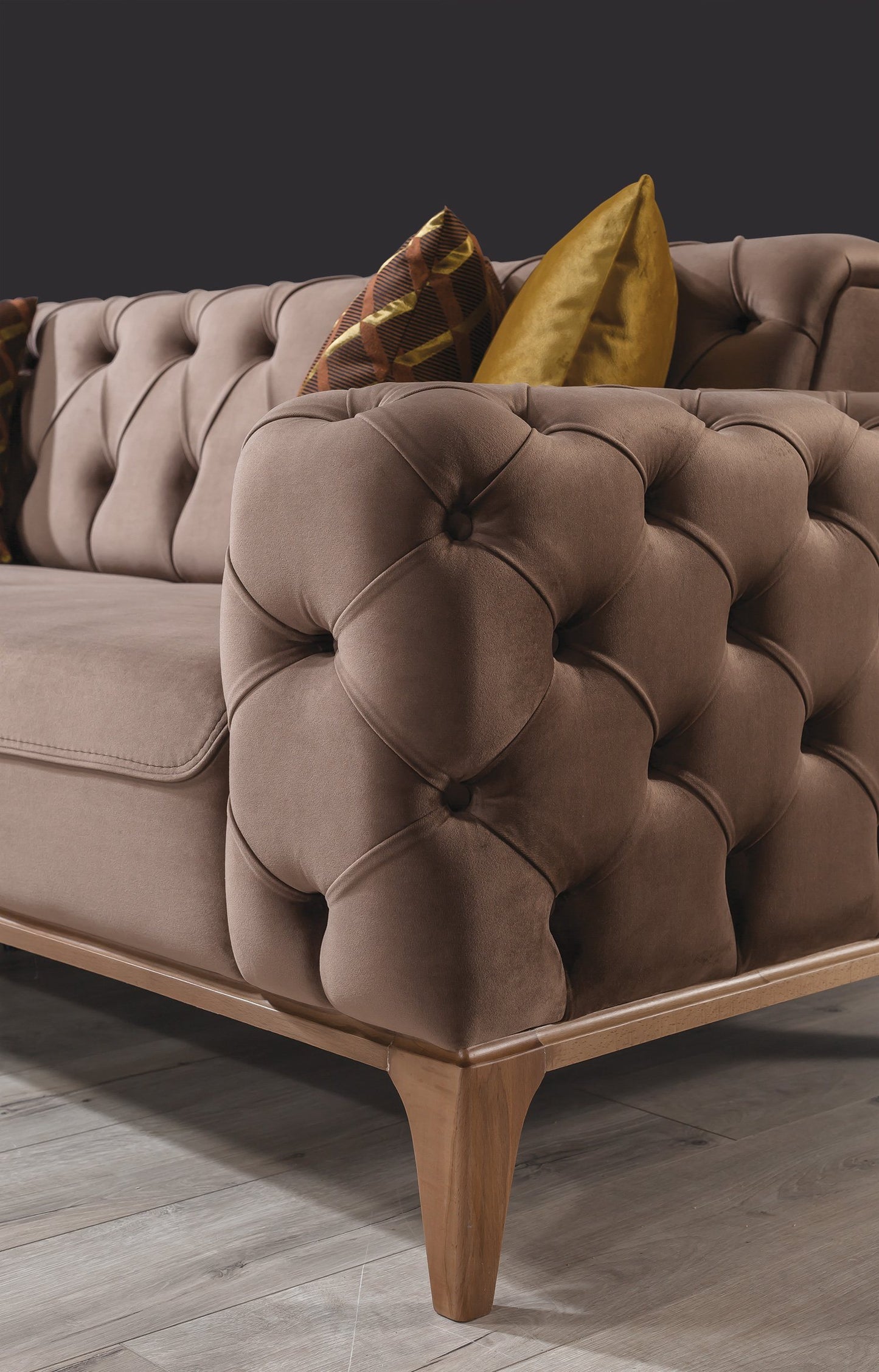 Lila 3-Sits Bäddsoffa - Albimo