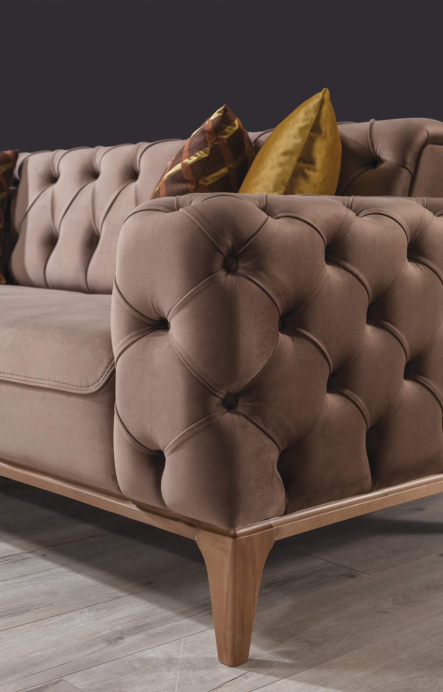 Lila 3-Sits Bäddsoffa - Albimo