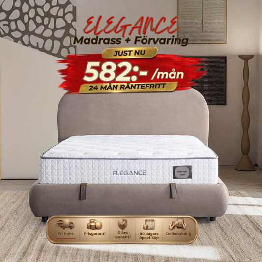 Elegance Bed-Headboard-Mattress-Storage