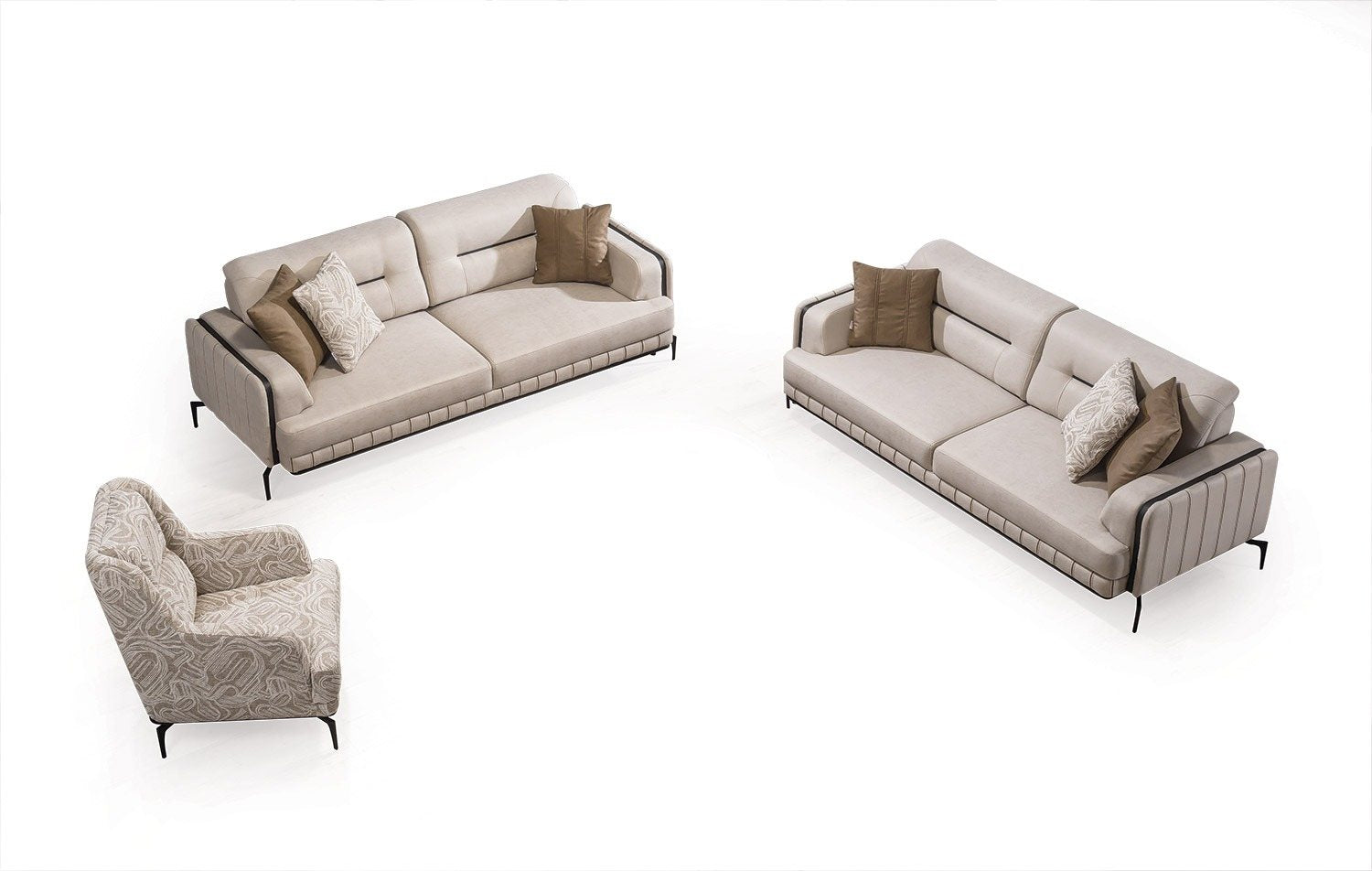 Piana 3-Sits Bäddsoffa - Albimo