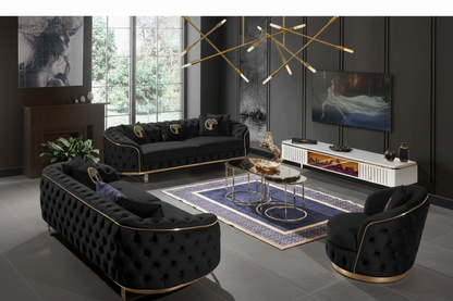 طقم أريكة جلوريا 3+3+1