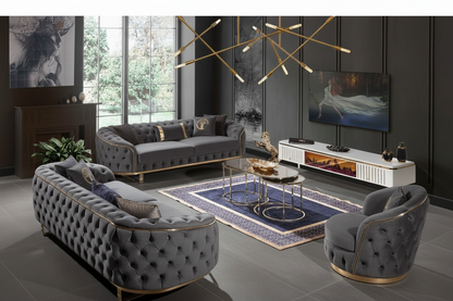 طقم أريكة جلوريا 3+3+1