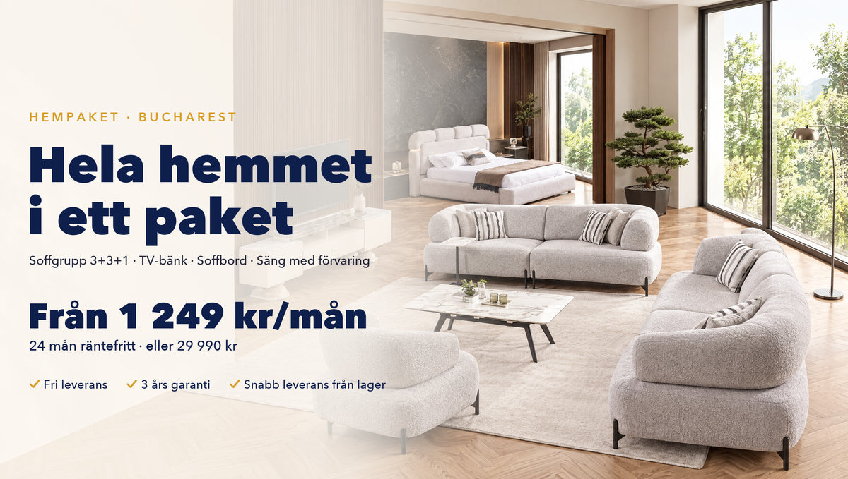 Bucharest HemPaket – hela hemmet i ett paket
