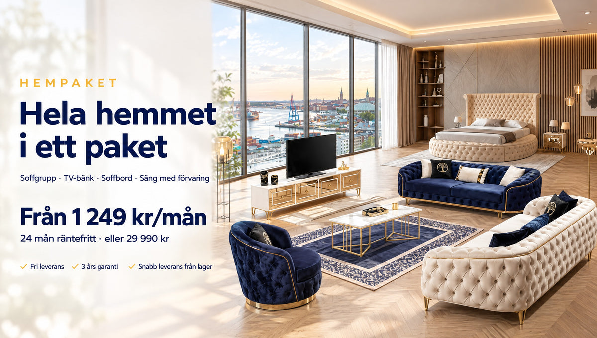 Hempaket – hela hemmet i ett paket från 1 249 kr/mån