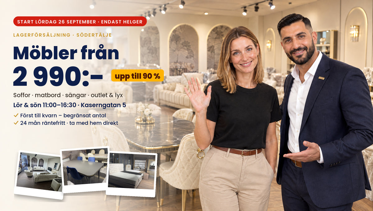 Lagerförsäljning Södertälje – från 2 990:-