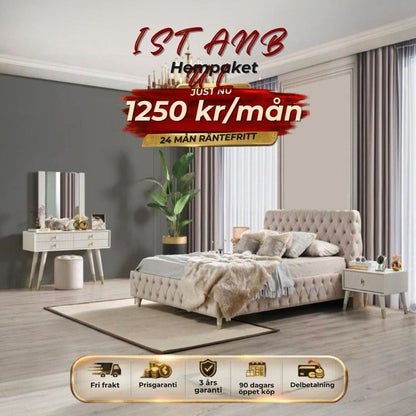 ISTANBUL Hempaket 1250 kr/mån