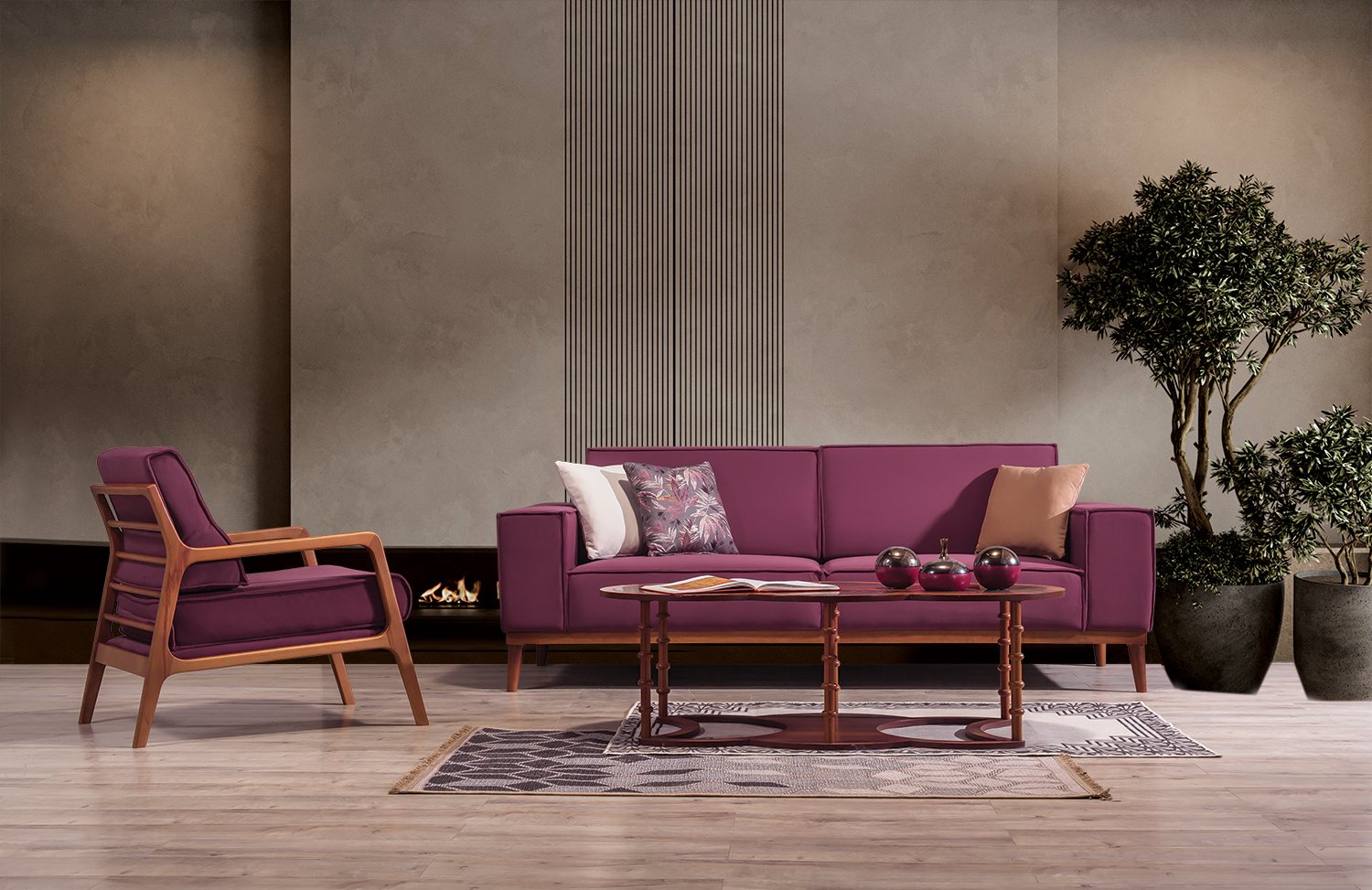 Marion 3-Sits Bäddsoffa - Albimo