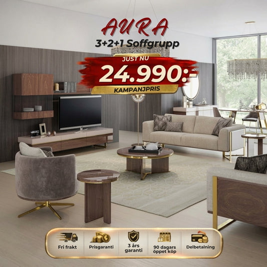 Aura 3+2+1 Soffgrupp