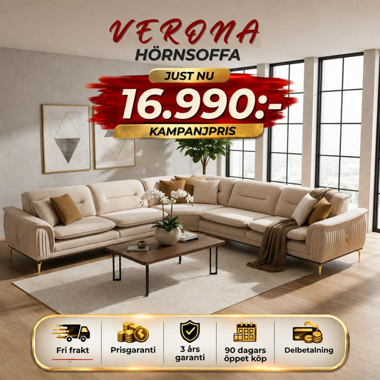 🎯 Verona Hörnsoffa