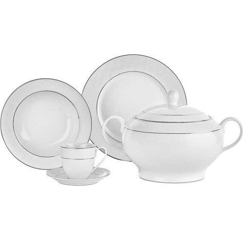 Korkmaz Bone 86 Delar Middagsset A8049 - LINE Furniture Group