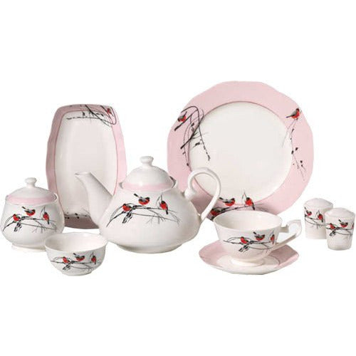 Korkmaz Flora 30 Delar Frukost Set A8392 - LINE Furniture Group