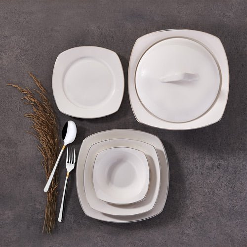 Korkmaz Mona 60 Delar Middagsset A8445 - LINE Furniture Group