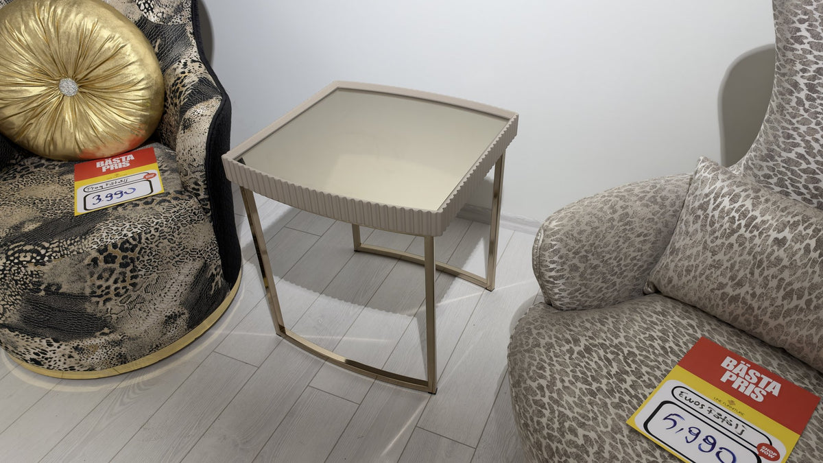 Lyon Soffbord + 2 st sidobord + 2 st stol – visningsexemplar, bild 1