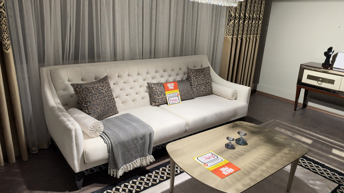 Bugatti 3-sits soffa – visningsexemplar, bild 1