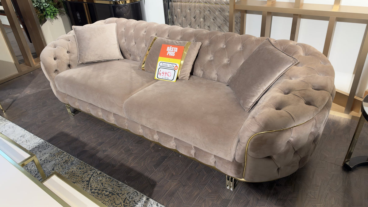 Gloria 3-sits soffa 5 – visningsexemplar, bild 1