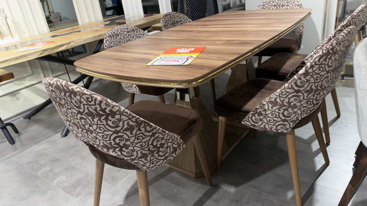 Sonat Matbord med 6 stolar – visningsexemplar, bild 2