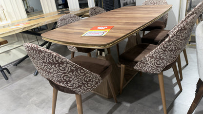 Sonat Matbord med 6 stolar – visningsexemplar, bild 2