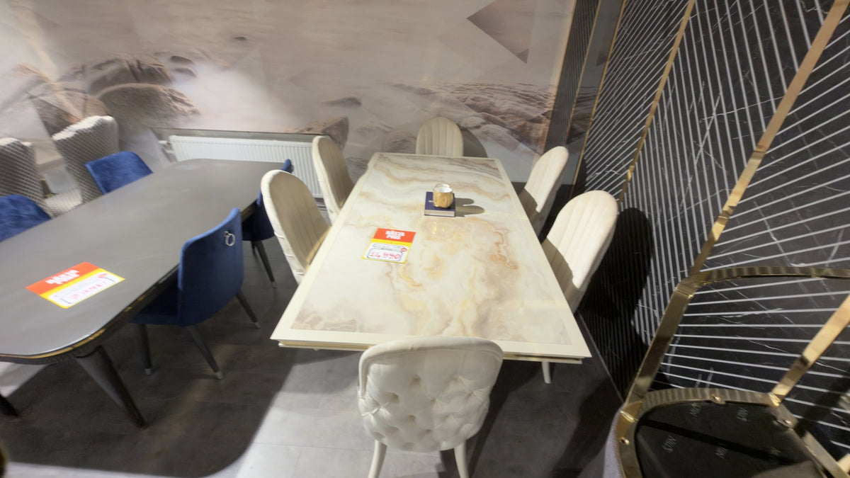 Diamond Matbord med 6 stolar – visningsexemplar, bild 3