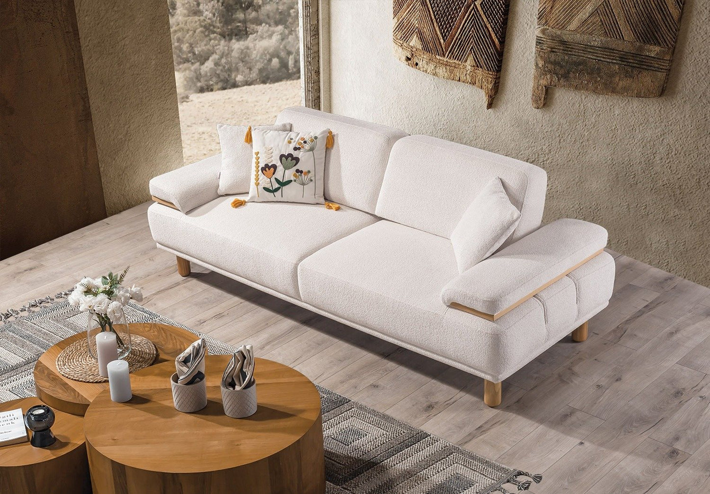Bodrum 3-Sits Bäddsoffa - Albimo