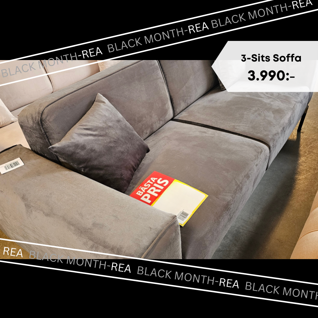 Brend 3-Sits Soffa (Outlet)