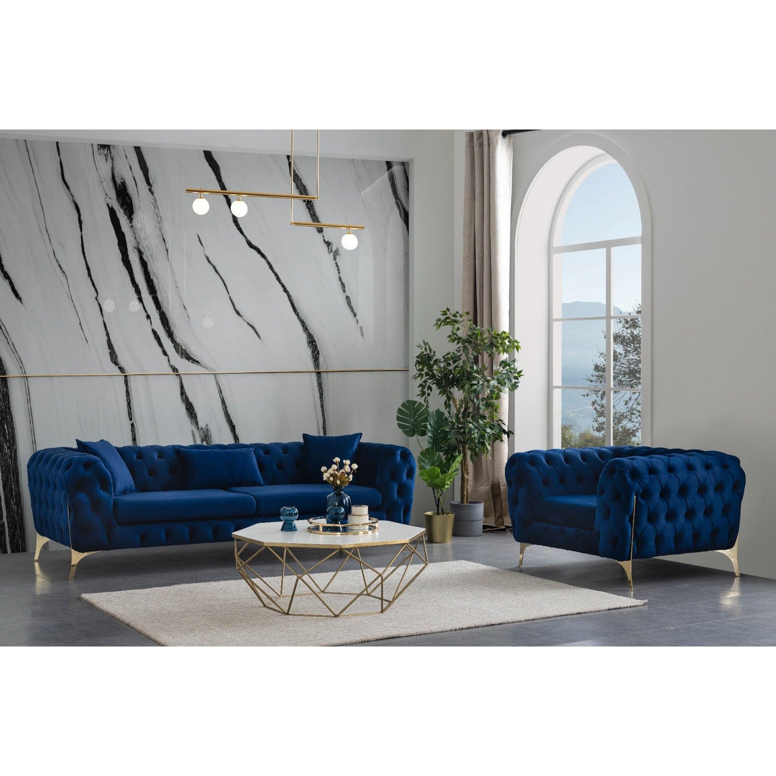 Magnum Luxury 3+3+1 Soffgrupp - LINE Furniture Group