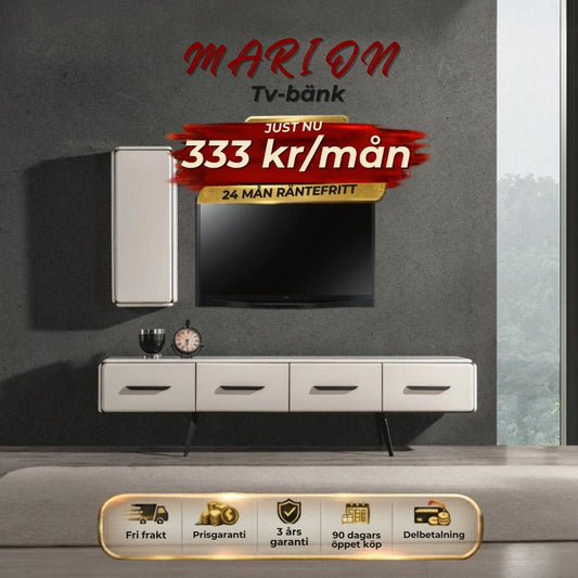 MARION Tv-bänk 333 kr/mån