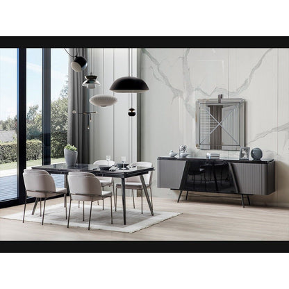 Mila Matbord med 6 Stolar