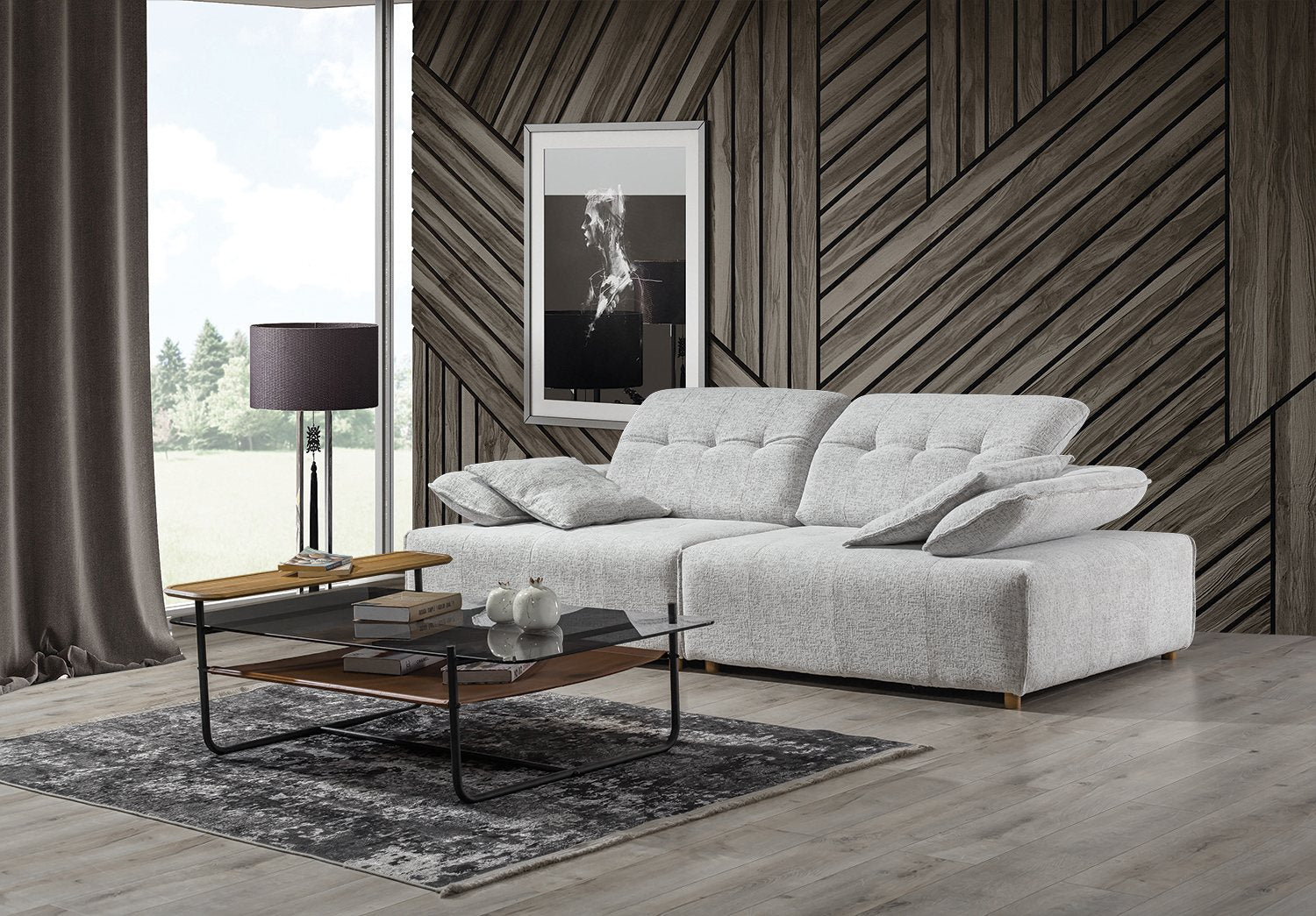 Largo-D 3-Sits Soffa - Albimo