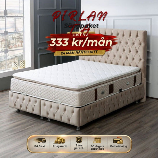 PIRLANTA Sängpaket 333 kr/mån