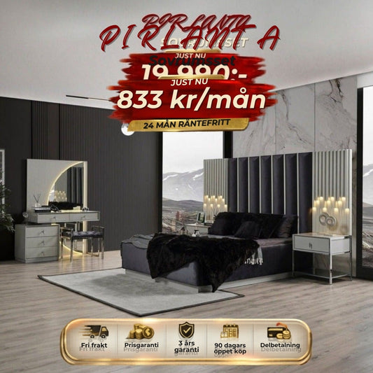 PIRLANTA Sovrumsset 833 kr/mån