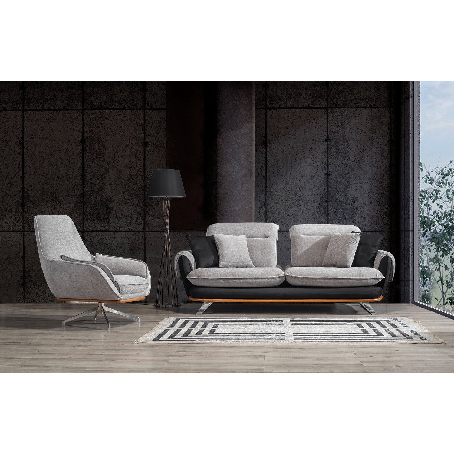 Porto 3+3+1 Soffgrupp - LINE Furniture Group
