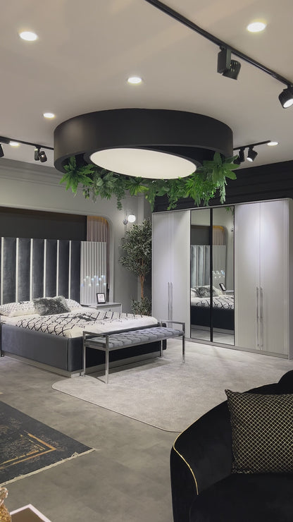 كرسي طاولة الزينة بيرلانتا