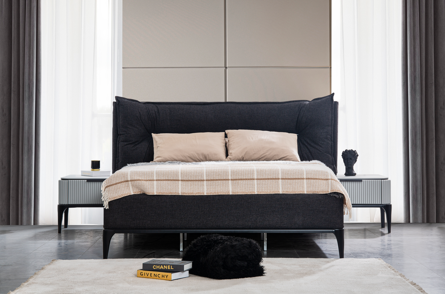 Oliva Sängbord - LINE Furniture Group