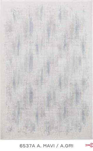 Jusco Maya Blå Matta 6537C