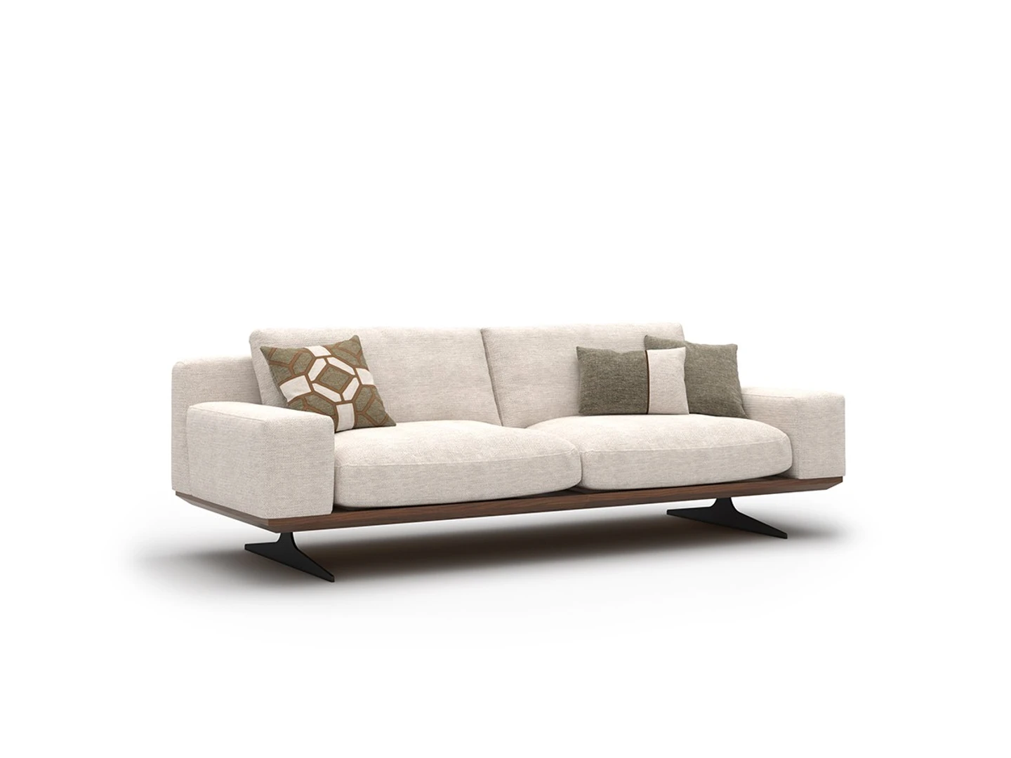 Elegant 1-personers sofa (model 2023)