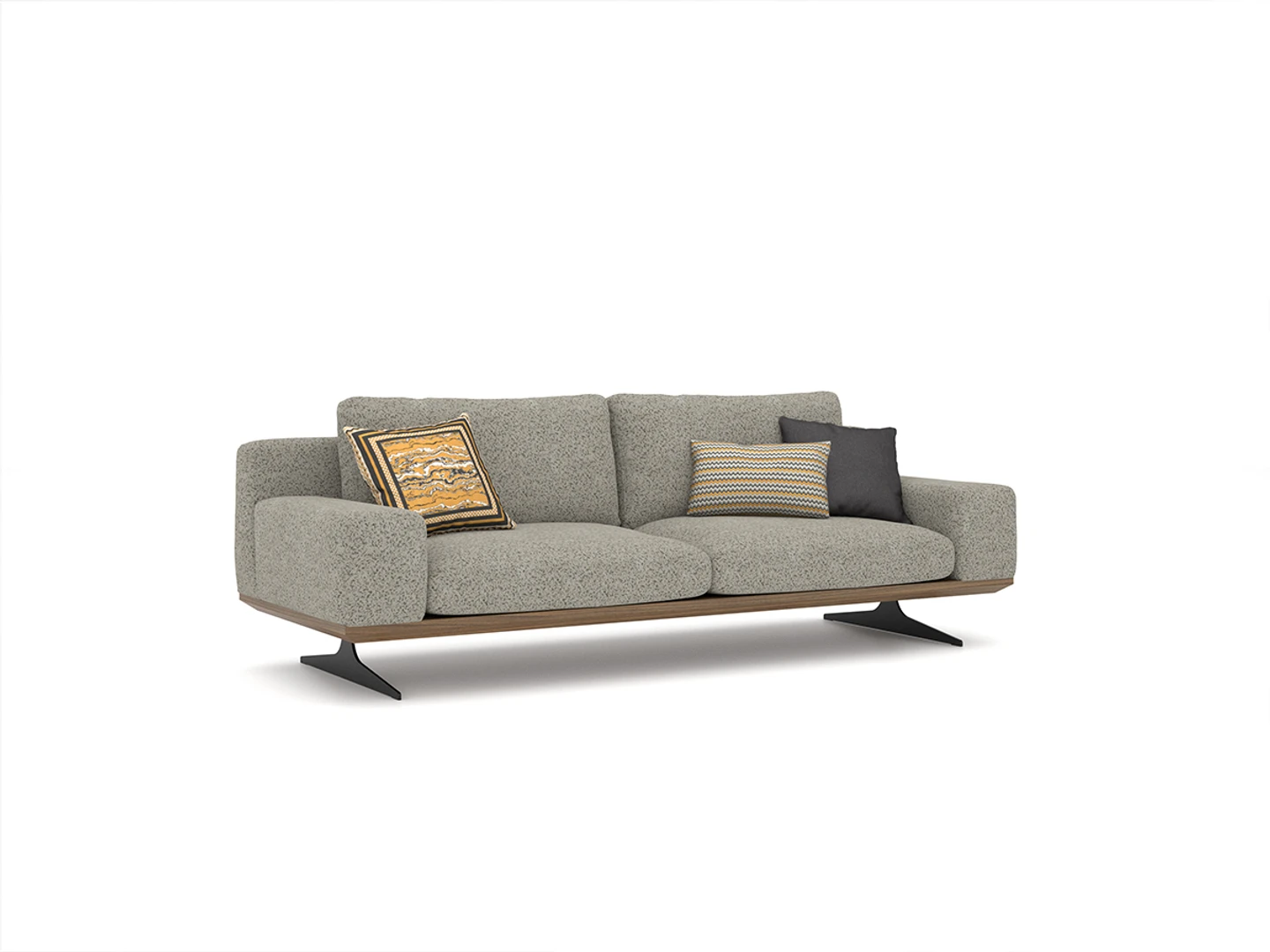 Elegant 1-personers sofa (model 2023)