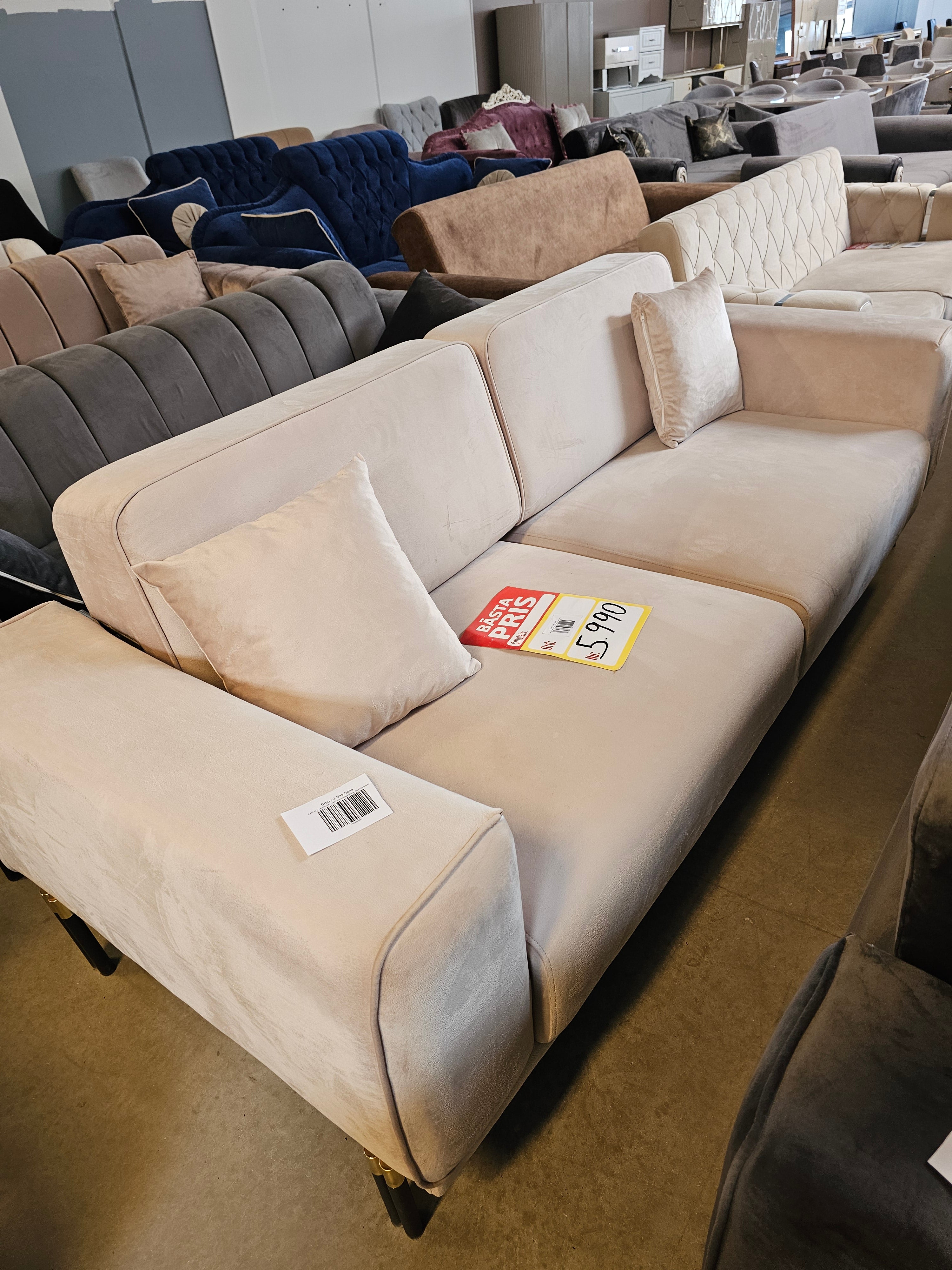 Brend 3-Seater Sofa