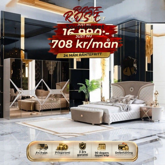 ROSE Sovrumsset 708 kr/mån