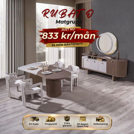 RUBATO Matgrupp 833 kr/mån