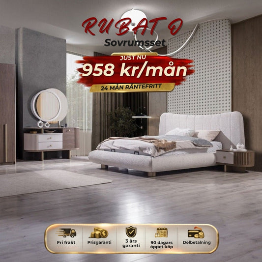 RUBATO Sovrumsset 958 kr/mån