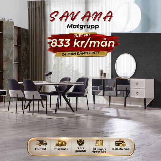 SAVANA Matgrupp 833 kr/mån