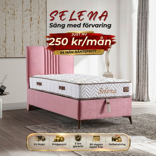 SELENA Säng med förvaring 250 kr/mån