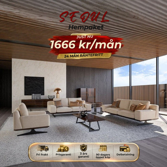 SEOUL Hempaket 1666 kr/mån