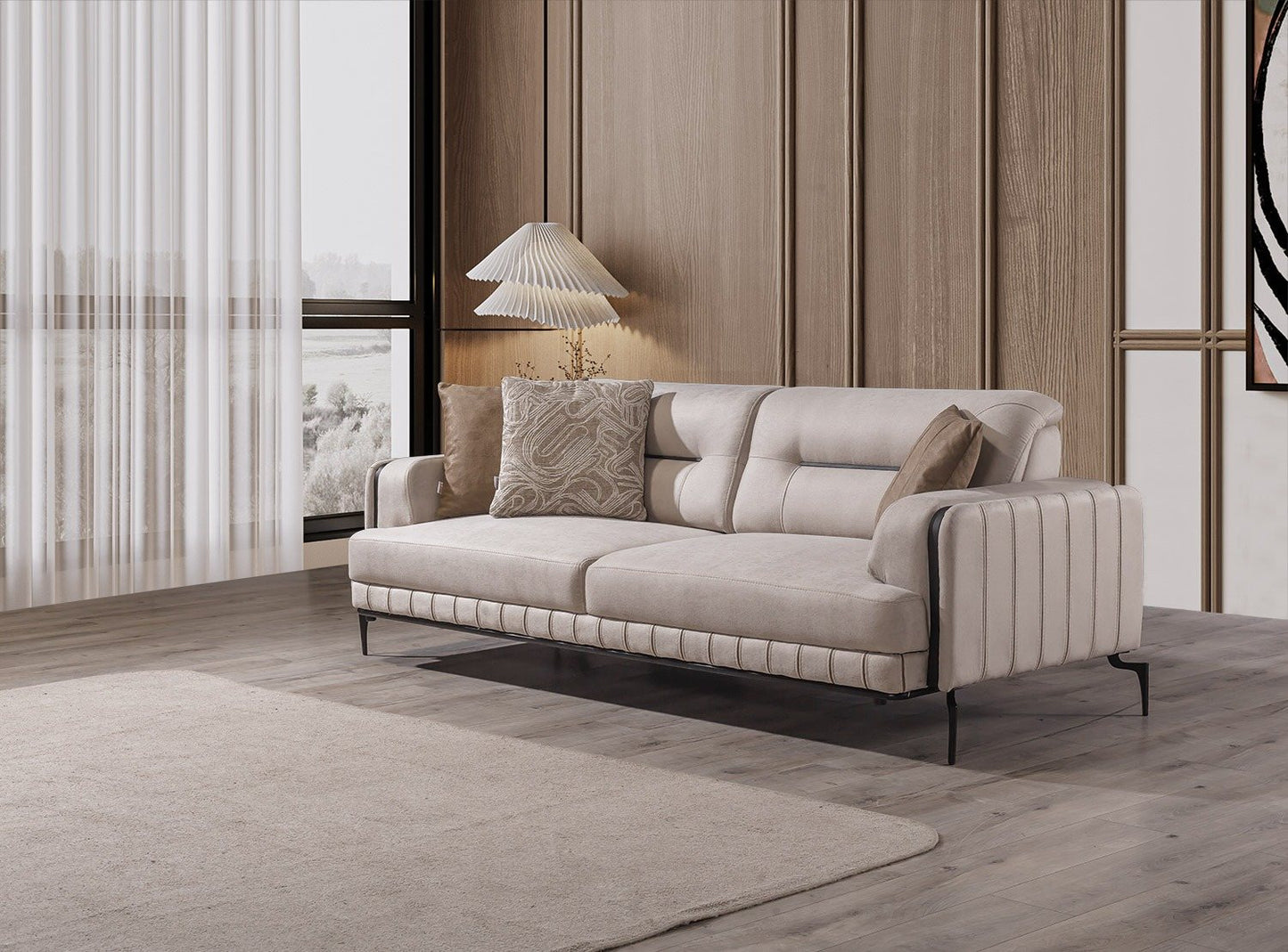 Piana 3-Sits Bäddsoffa - Albimo