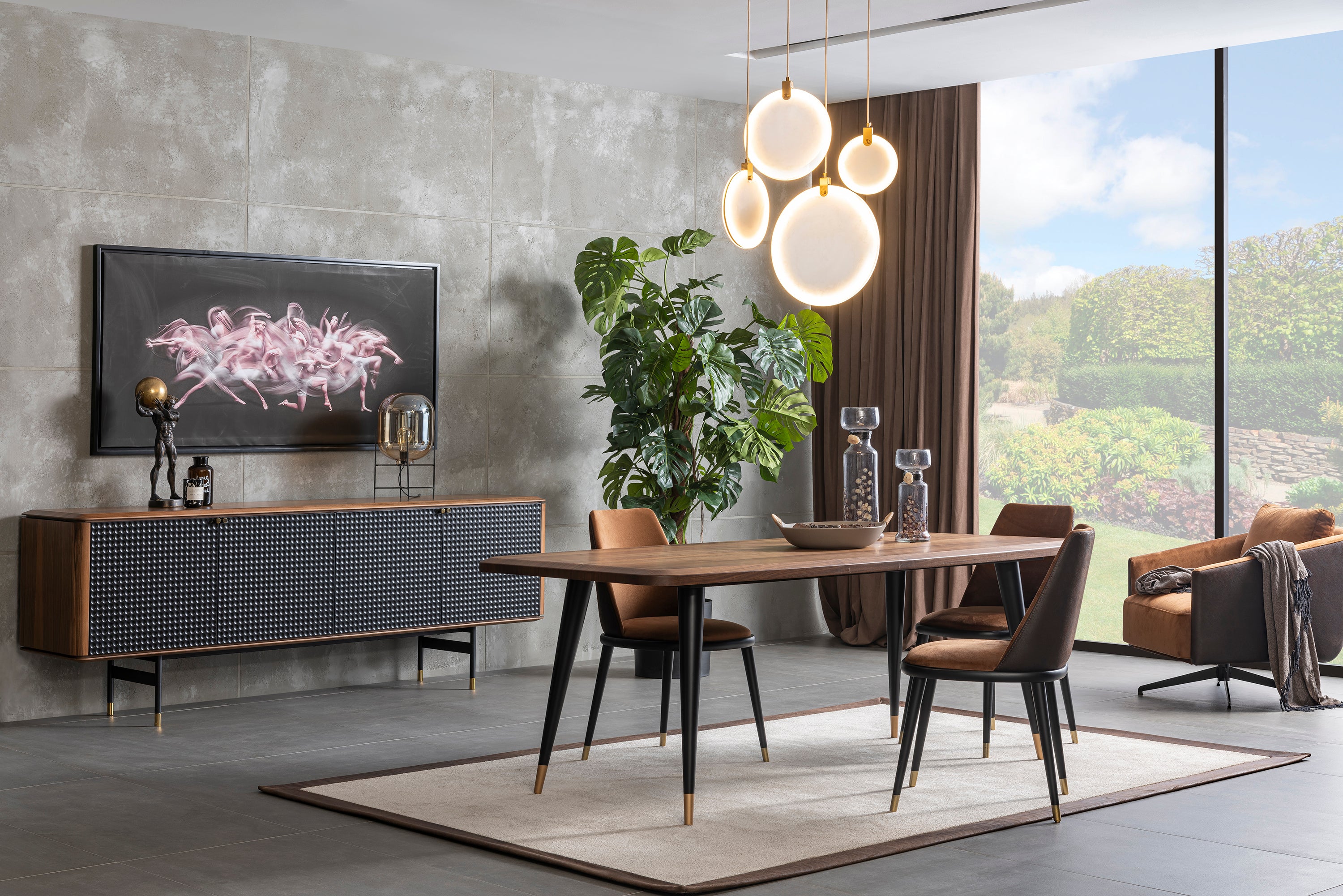 Layla Skänk med Spegel - LINE Furniture Group