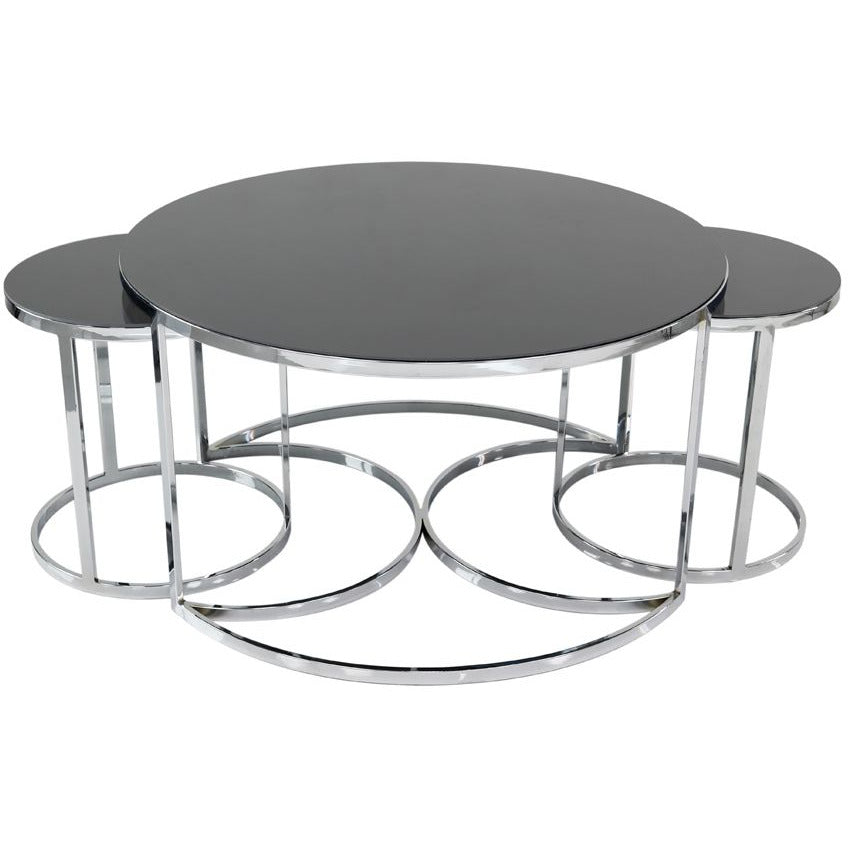 2+1 Silver Soffbord - LINE Furniture Group