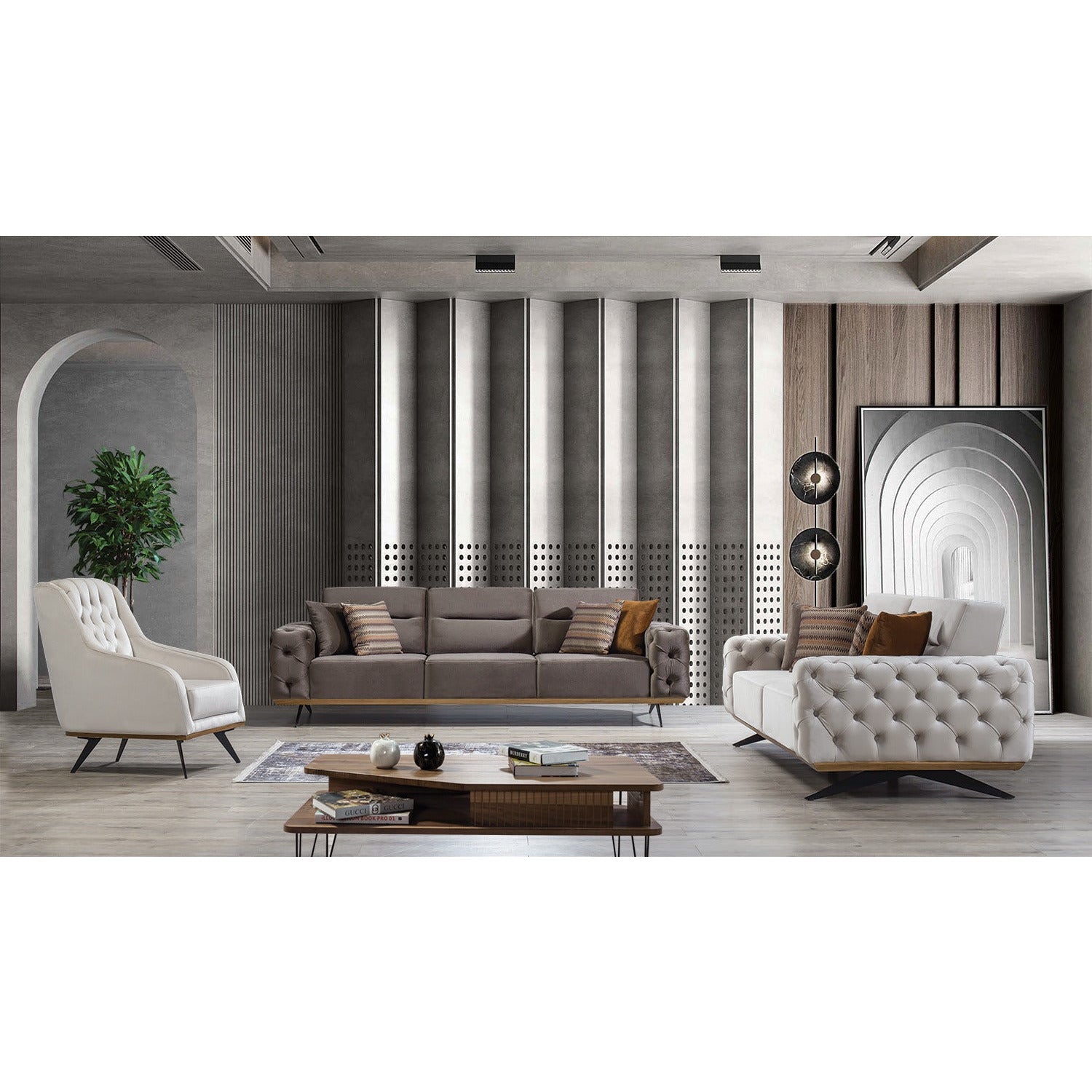 Havana 3-Sits Soffa - LINE Furniture Group
