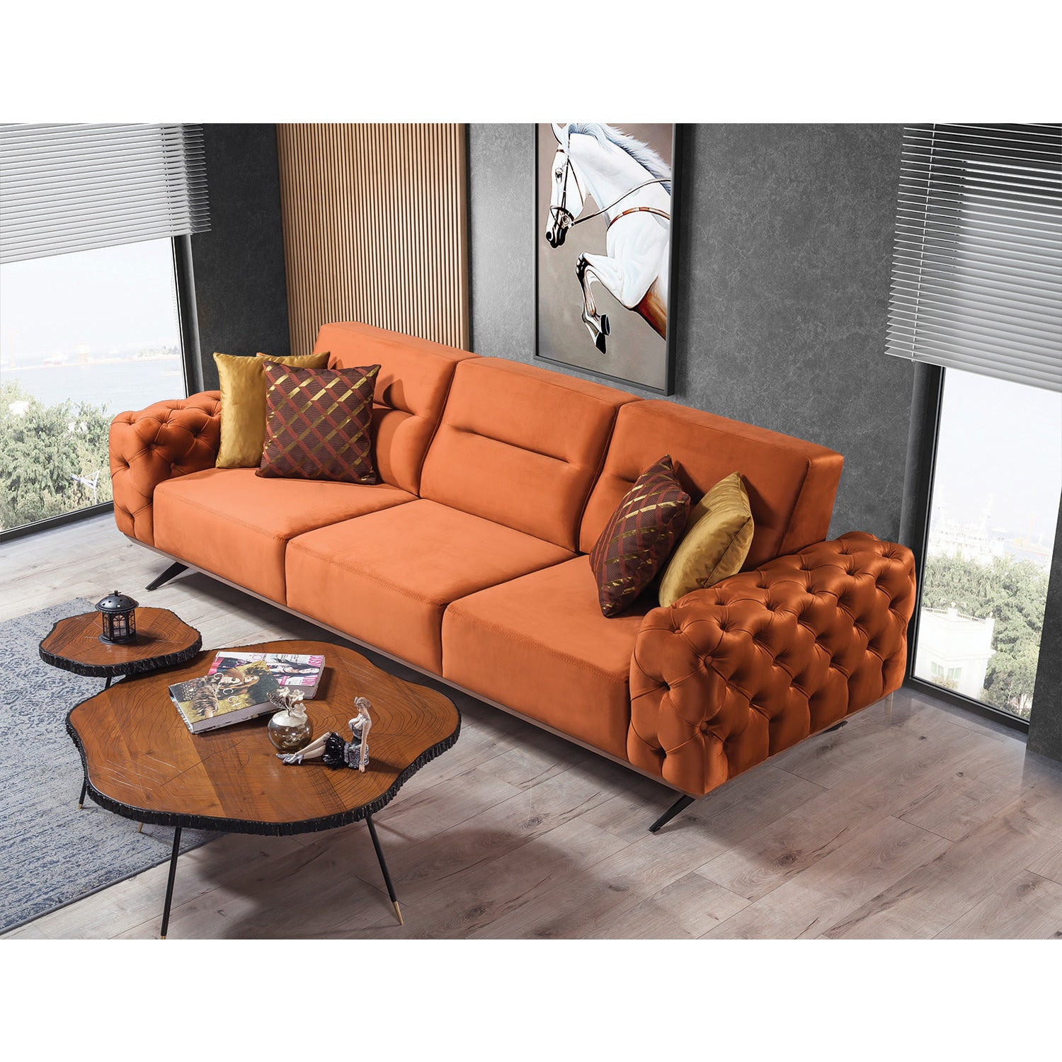 Havana 4-Sits Soffa - LINE Furniture Group