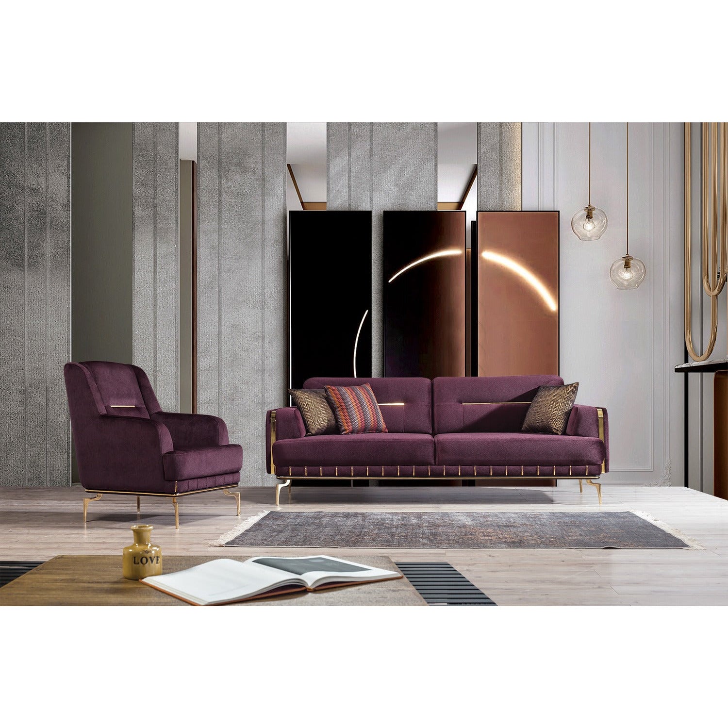 Piano 3-Sits Soffa - LINE Furniture Group
